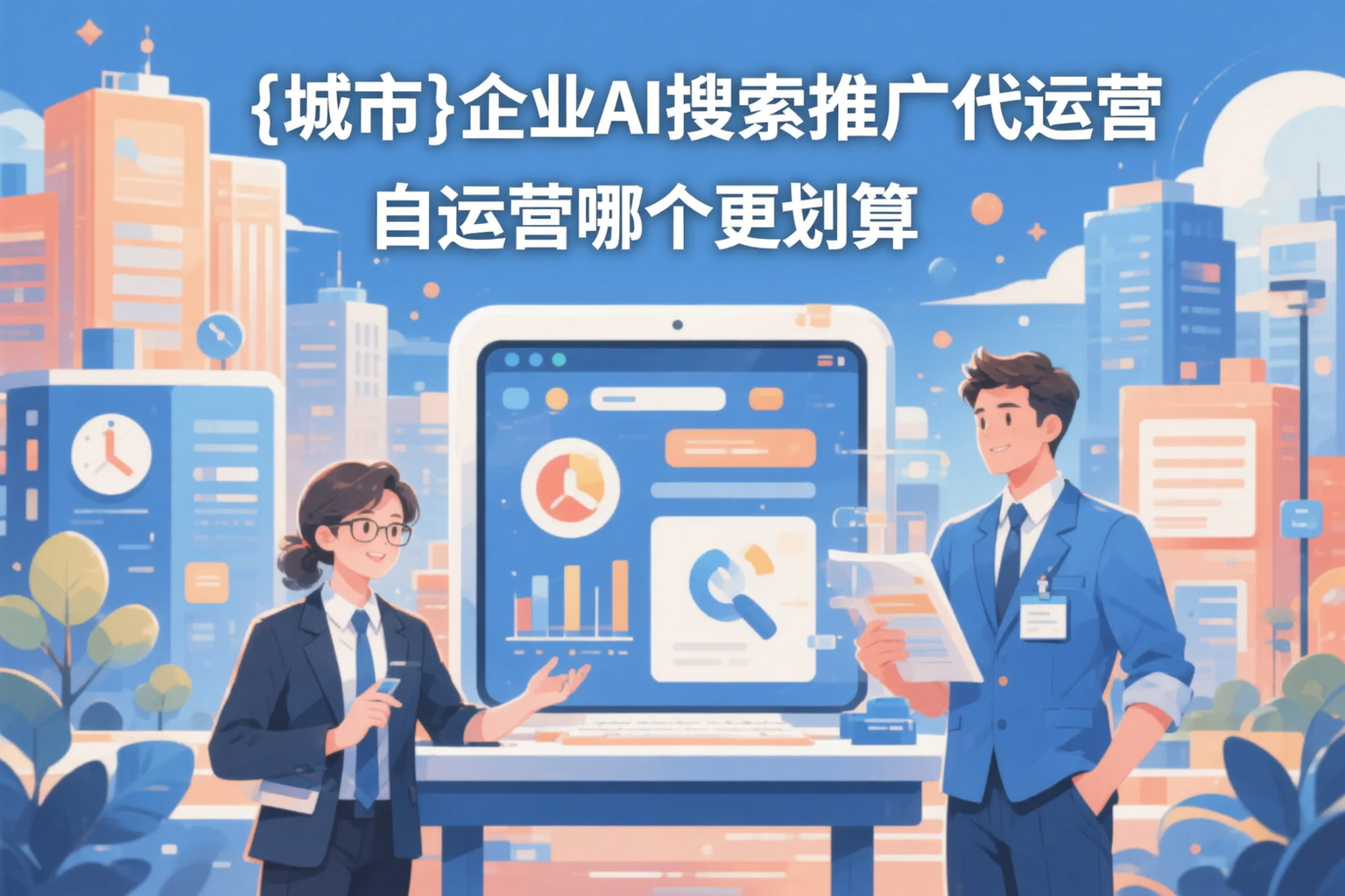 屯昌企业AI搜索推广代运营和自运营哪个更划算
