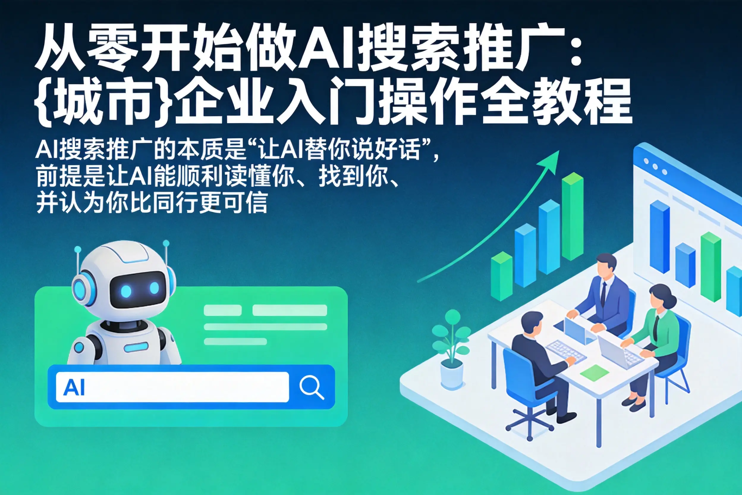 从零开始做AI搜索推广：屯昌企业入门操作全教程